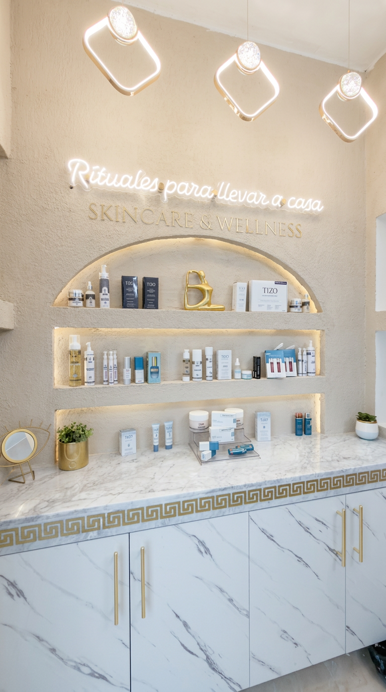 Vitrina de skincare y wellness: rituales para llevar a casa en SOMA